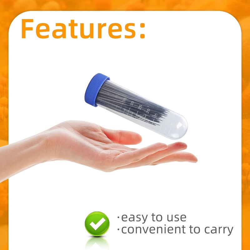 Flylin 100 قطعة إبر حياكة الصوف، لوازم حياكة الصوف المعدنية مع صندوق تخزين إبر الحياكة، مجموعة أدوات ثقب الإبر للحرف اليدوية والخياطة اليدوية (S) - Image 3